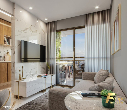 Imagem Imóvel com 2 Quartos à Venda, 61 m² em Barro Vermelho - Vitória