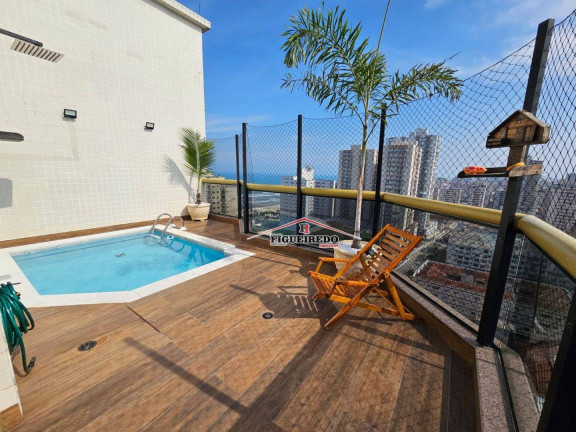 Imagem Cobertura com 3 Quartos à Venda, 200 m² em Aviação - Praia Grande