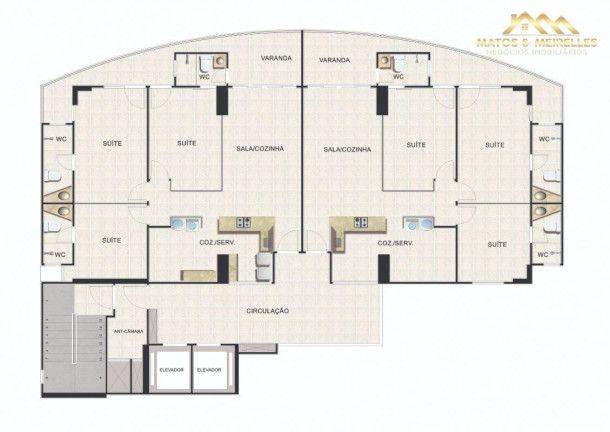 Imagem Apartamento com 3 Quartos à Venda, 93 m² em Aldeota - Fortaleza