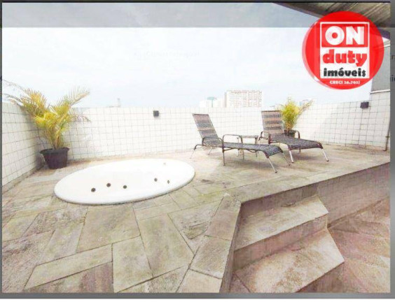 Cobertura com 3 Quartos à Venda ou Locação, 146 m² em Vila Matias - Santos