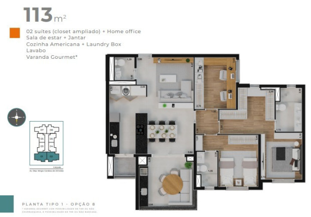 Imagem Imóvel com 2 Quartos à Venda, 113 m² em Jardim Olhos Dagua - Ribeirão Preto Imagem Imóvel com 2 Quartos à Venda, 113 m² em Jardim Olhos Dagua - Ribeirão Preto
