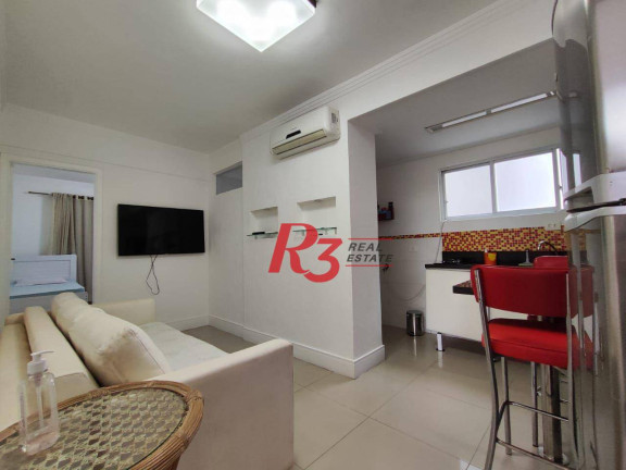 Imagem Apartamento com 1 Quarto à Venda, 47 m² em Gonzaga - Santos