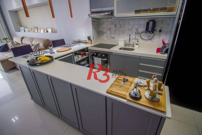 Imagem Apartamento com 1 Quarto à Venda, 106 m² em Aparecida - Santos