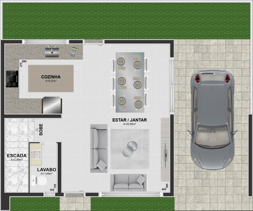 Imagem Casa com 3 Quartos à Venda, 120 m² em Portão - Curitiba