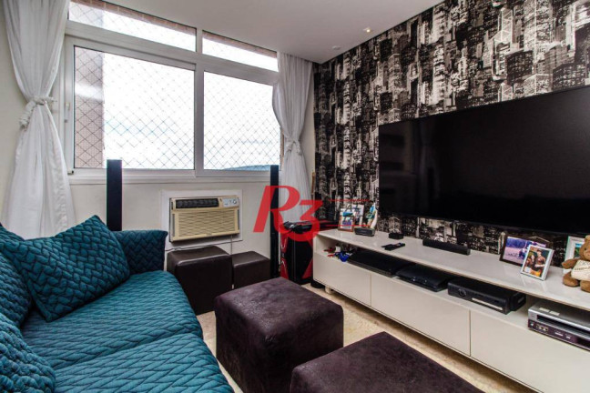 Imagem Apartamento com 3 Quartos à Venda, 190 m² em José Menino - Santos Imagem Apartamento com 3 Quartos à Venda, 190 m² em José Menino - Santos