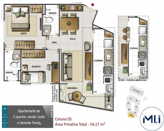 Imagem Imóvel com 3 Quartos à Venda, 70 m² em Cachambi - Rio De Janeiro