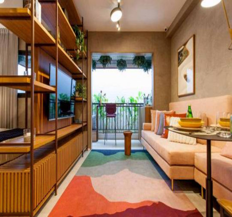 Imagem Apartamento com 1 Quarto à Venda, 35 m² em Campo Belo - São Paulo