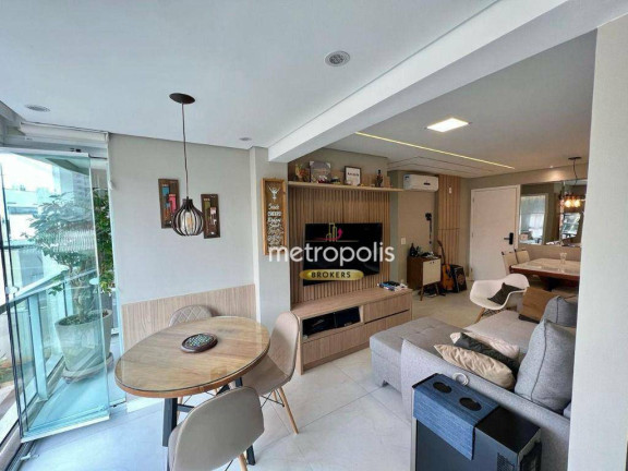 Imagem Apartamento com 2 Quartos à Venda, 61 m² em Osvaldo Cruz - São Caetano Do Sul