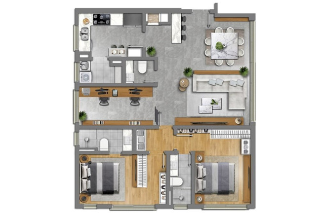 Imagem Apartamento com 4 Quartos à Venda, 110 m² em Petrópolis - Porto Alegre