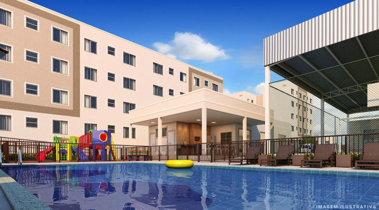 Apartamento com 2 Quartos à Venda, 44 m² em Bela Vista - Palhoça