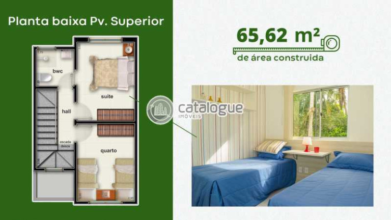 Imagem Casa de Condomínio com 2 Quartos à Venda, 65 m² em Liberdade - Parnamirim Imagem Casa de Condomínio com 2 Quartos à Venda, 65 m² em Liberdade - Parnamirim
