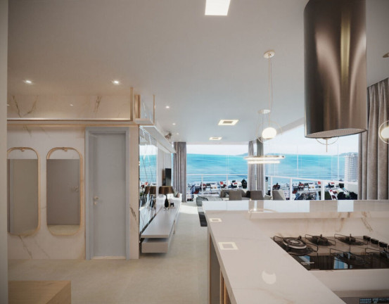 Imagem Apartamento com 3 Quartos à Venda, 111 m² em Perequê - Porto Belo