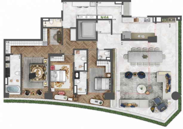 Imagem Apartamento com 3 Quartos à Venda, 217 m² em Moema - São Paulo Imagem Apartamento com 3 Quartos à Venda, 217 m² em Moema - São Paulo