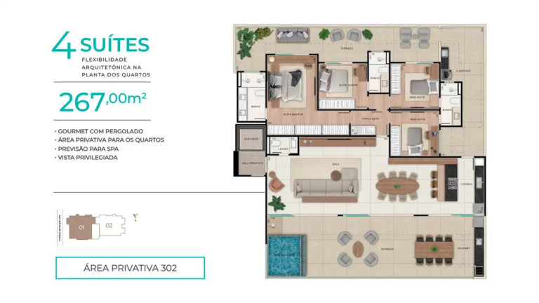 Imagem Apartamento com 4 Quartos à Venda, 142 m² em Ouro Preto - Belo Horizonte Imagem Apartamento com 4 Quartos à Venda, 142 m² em Ouro Preto - Belo Horizonte