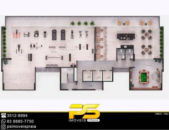 Imagem Apartamento com 2 Quartos à Venda, 140 m² em Jardim Oceania - João Pessoa