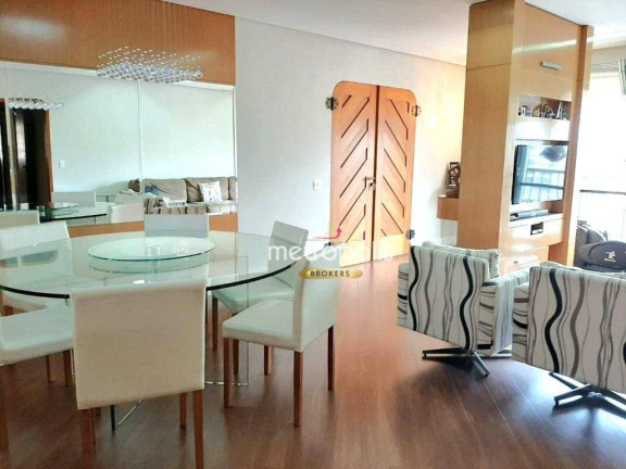 Apartamento com 3 Quartos para Alugar, 170 m² em Vila Bastos - Santo André