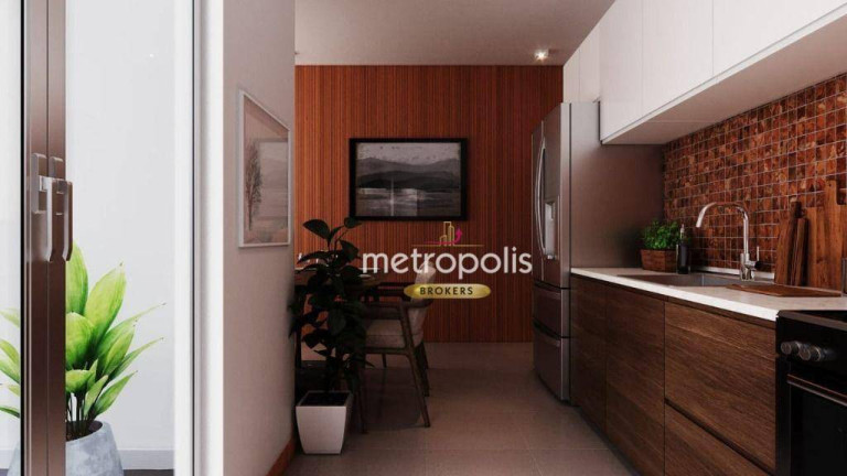 Imagem Apartamento com 2 Quartos à Venda, 43 m² em Campestre - Santo André