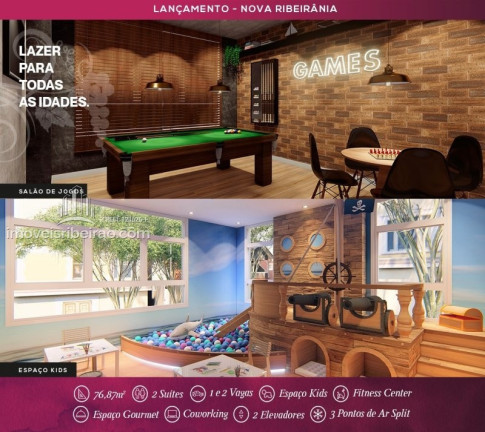 Imagem Apartamento com 2 Quartos à Venda, 76 m² em Nova Ribeirânia - Ribeirão Preto
