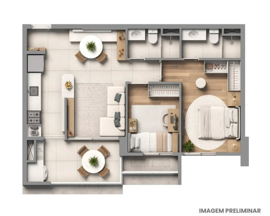 Imagem Apartamento com 2 Quartos à Venda, 59 m² em Sumarezinho - São Paulo