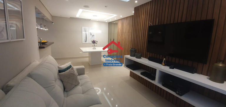 Imagem Apartamento com 3 Quartos à Venda, 119 m² em Canto Do Forte - Praia Grande