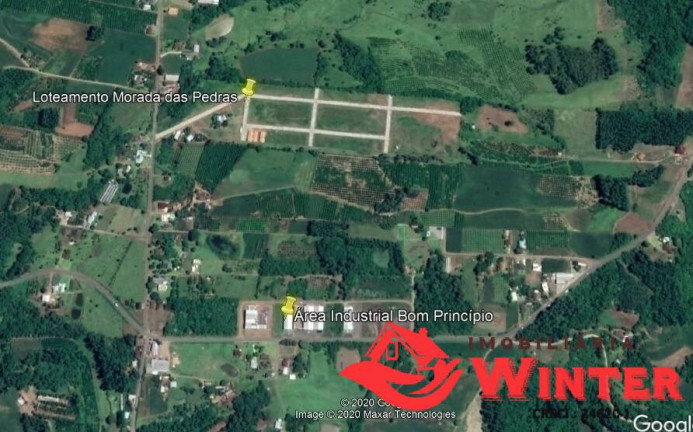 Imagem Terreno à Venda, 361 m² em Arroio Das Pedras - Bom Princípio Imagem Terreno à Venda, 361 m² em Arroio Das Pedras - Bom Princípio
