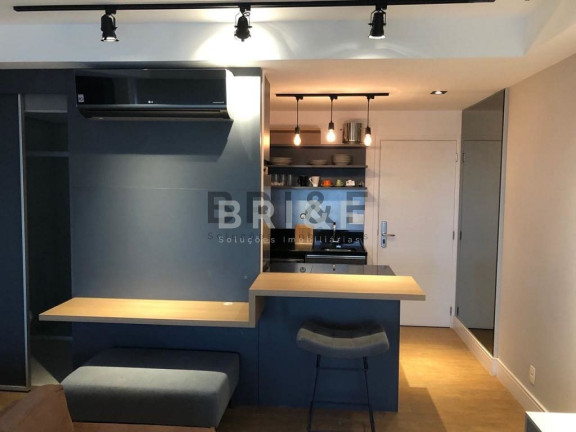 Imagem Apartamento com 1 Quarto para Alugar, 42 m² em Brooklin - São Paulo