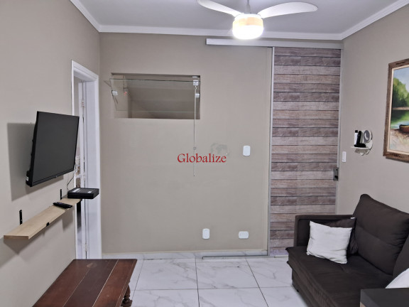 Imagem Imóvel com 2 Quartos à Venda, 50 m² em José Menino - Santos Imagem Imóvel com 2 Quartos à Venda, 50 m² em José Menino - Santos