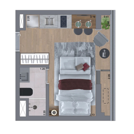 Imagem Studio com 1 Quarto à Venda, 31 m² em Bela Vista - São Paulo Imagem Studio com 1 Quarto à Venda, 31 m² em Bela Vista - São Paulo