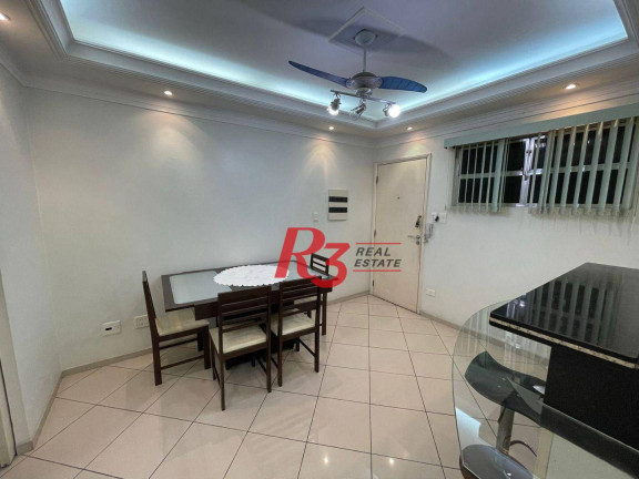 Imagem Apartamento com 1 Quarto à Venda, 55 m² em Gonzaga - Santos Imagem Apartamento com 1 Quarto à Venda, 55 m² em Gonzaga - Santos