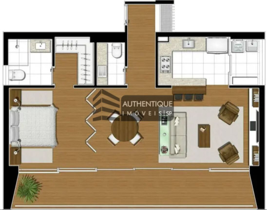 Imagem Apartamento com 1 Quarto para Alugar, 90 m² em Vila Olímpia - São Paulo Imagem Apartamento com 1 Quarto para Alugar, 90 m² em Vila Olímpia - São Paulo