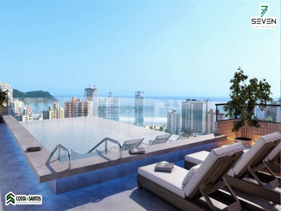 Apartamento com 3 Quartos à Venda, 110 m² em Boqueirão - Praia Grande