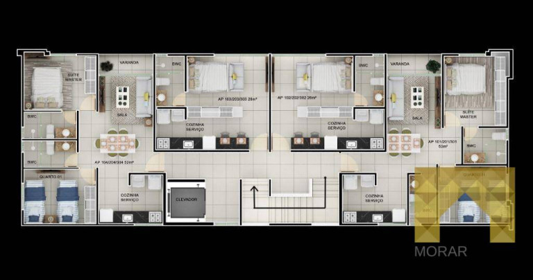 Imagem Apartamento com 1 Quarto à Venda, 20 m² em Jardim Oceania - João Pessoa Imagem Apartamento com 1 Quarto à Venda, 20 m² em Jardim Oceania - João Pessoa
