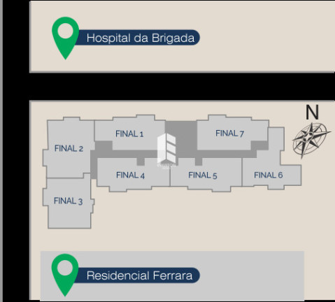 Imagem Apartamento com 2 Quartos à Venda, em Presidente João Goulart - Santa Maria Imagem Apartamento com 2 Quartos à Venda, em Presidente João Goulart - Santa Maria