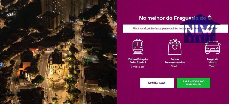 Imagem Apartamento com 2 Quartos à Venda, 40 m² em Freguesia Do ó - São Paulo