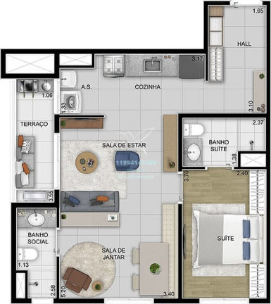 Imagem Apartamento com 2 Quartos à Venda, 55 m² em Bela Vista - Osasco Imagem Apartamento com 2 Quartos à Venda, 55 m² em Bela Vista - Osasco