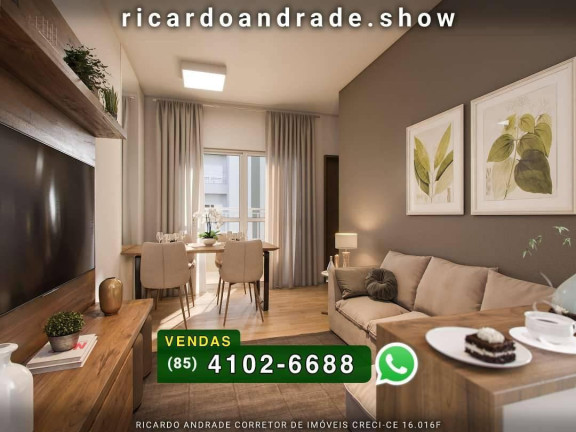 Imagem Apartamento com 2 Quartos à Venda, 45 m² em Cocó - Fortaleza Imagem Apartamento com 2 Quartos à Venda, 45 m² em Cocó - Fortaleza