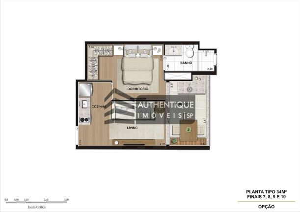 Imagem Apartamento com 1 Quarto à Venda, 34 m² em Pinheiros - São Paulo Imagem Apartamento com 1 Quarto à Venda, 34 m² em Pinheiros - São Paulo