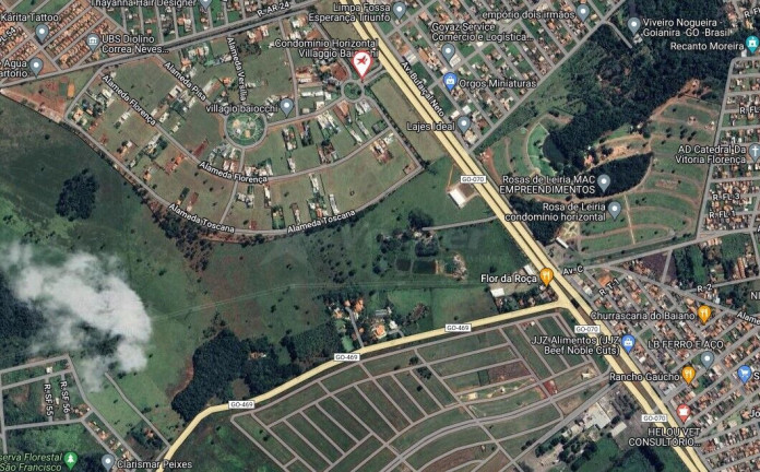 Imagem Terreno à Venda, 1.190 m² em Condomínio Villágio Baiocchi - Goianira Imagem Terreno à Venda, 1.190 m² em Condomínio Villágio Baiocchi - Goianira