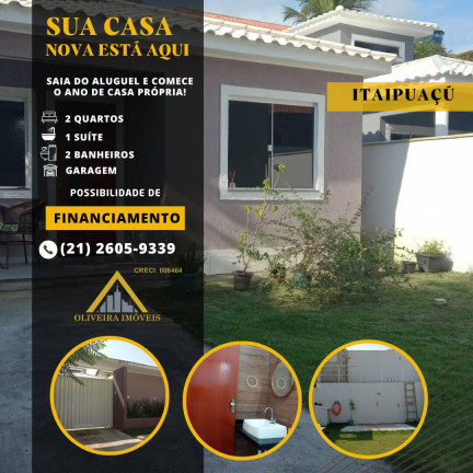 Casa com 2 Quartos à Venda, 225 m² em Praia De Itaipuaçu (itaipuaçu) - Maricá