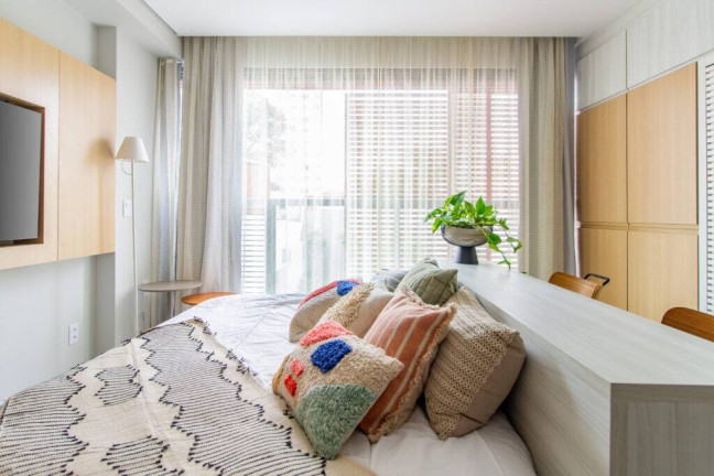Imagem Apartamento com 1 Quarto à Venda, 30 m² em Mirandópolis - São Paulo
