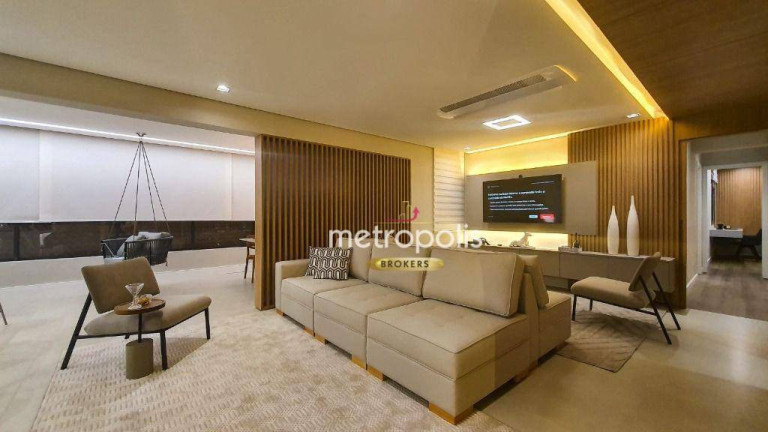 Imagem Apartamento com 3 Quartos à Venda, 177 m² em Jardim - Santo André