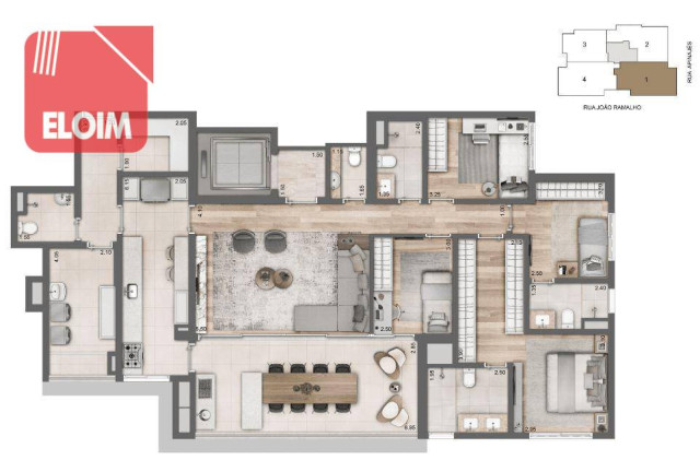 Imagem Apartamento com 3 Quartos à Venda, 162 m² em Perdizes - São Paulo