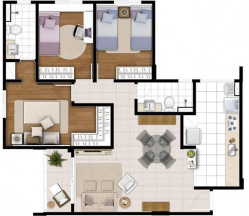 Imagem Imóvel com 3 Quartos à Venda, 80 m² em Jardim Nova Europa - Campinas Imagem Imóvel com 3 Quartos à Venda, 80 m² em Jardim Nova Europa - Campinas
