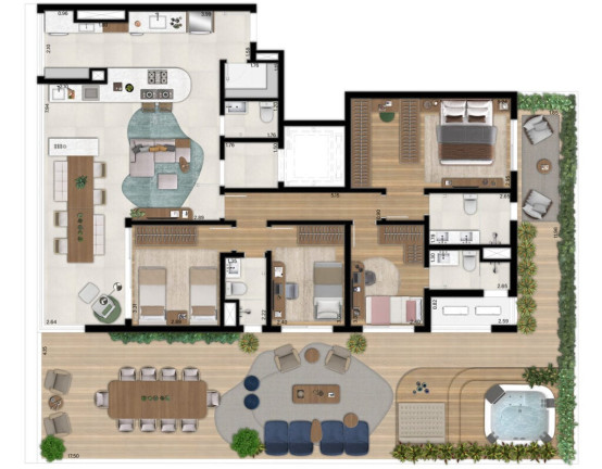 Imagem Cobertura com 3 Quartos à Venda, 276 m² em Pinheiros - São Paulo