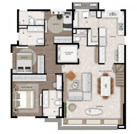 Imagem Apartamento com 3 Quartos à Venda, 129 m² em Cambuí - Campinas Imagem Apartamento com 3 Quartos à Venda, 129 m² em Cambuí - Campinas