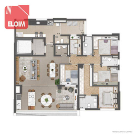 Imagem Apartamento com 4 Quartos à Venda, 165 m² em Jardim Das Perdizes - São Paulo Imagem Apartamento com 4 Quartos à Venda, 165 m² em Jardim Das Perdizes - São Paulo
