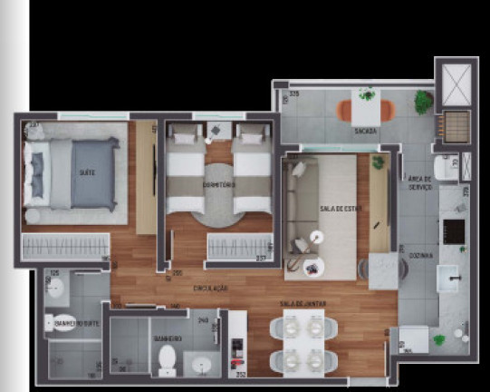 Imagem Apartamento com 2 Quartos à Venda, 88 m² em Tingui - Curitiba Imagem Apartamento com 2 Quartos à Venda, 88 m² em Tingui - Curitiba