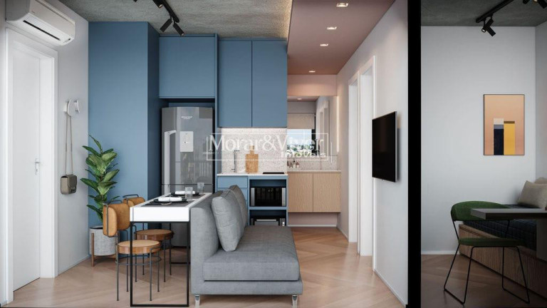 Imagem Imóvel com 1 Quarto à Venda, 24 m² em Prado Velho - Curitiba