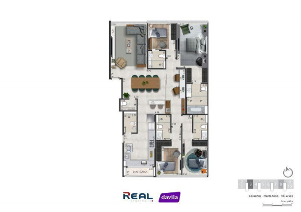 Imagem Apartamento à Venda, 120 m² em Sudoeste - Brasilia Imagem Apartamento à Venda, 120 m² em Sudoeste - Brasilia
