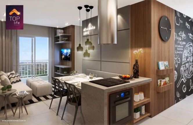 Imagem Apartamento com 2 Quartos à Venda, 45 m² em Top Life -  Programa Casa Verde Amarela - Cotia